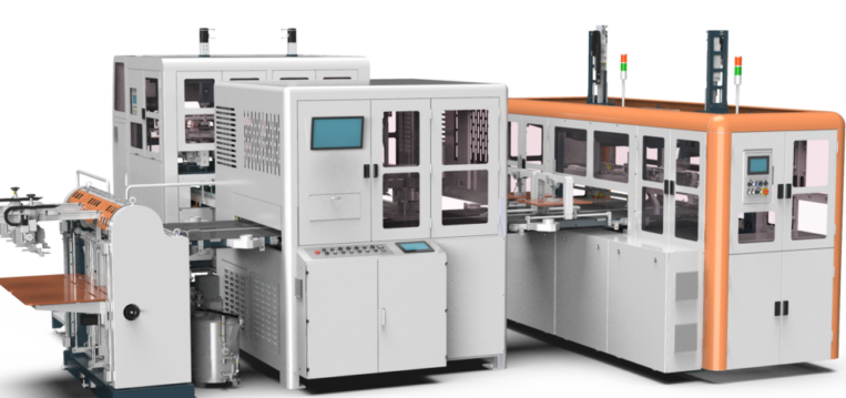HM-DP4030P-S Automatic Top & Bottom Box Machine - Rigid Box Making ...