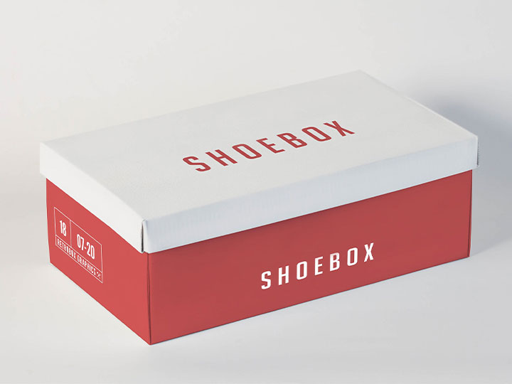 Shoebox packaging